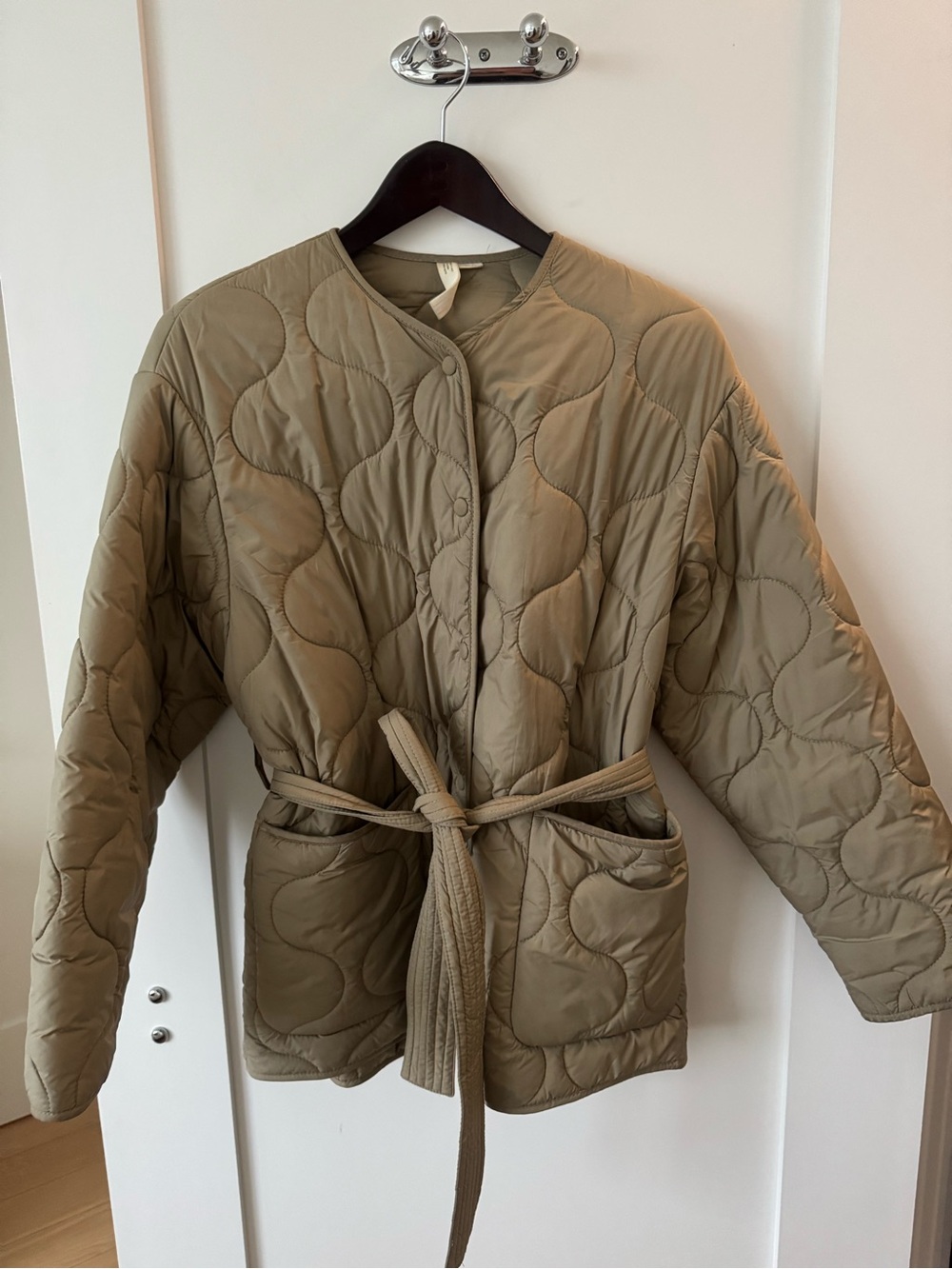 Mango quilted jacket